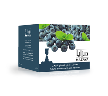 mazaya tobacco blueberry with mint 